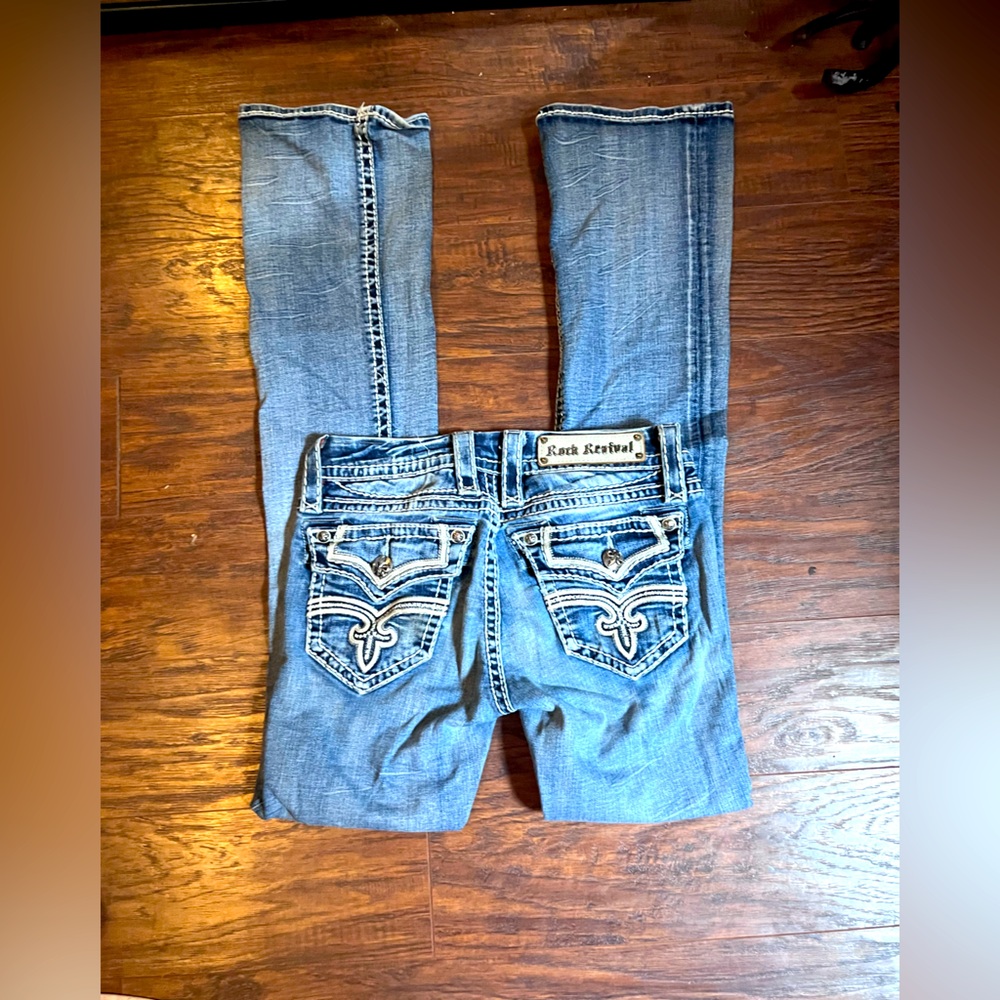 Rock Revival light blue jeans/bootcut